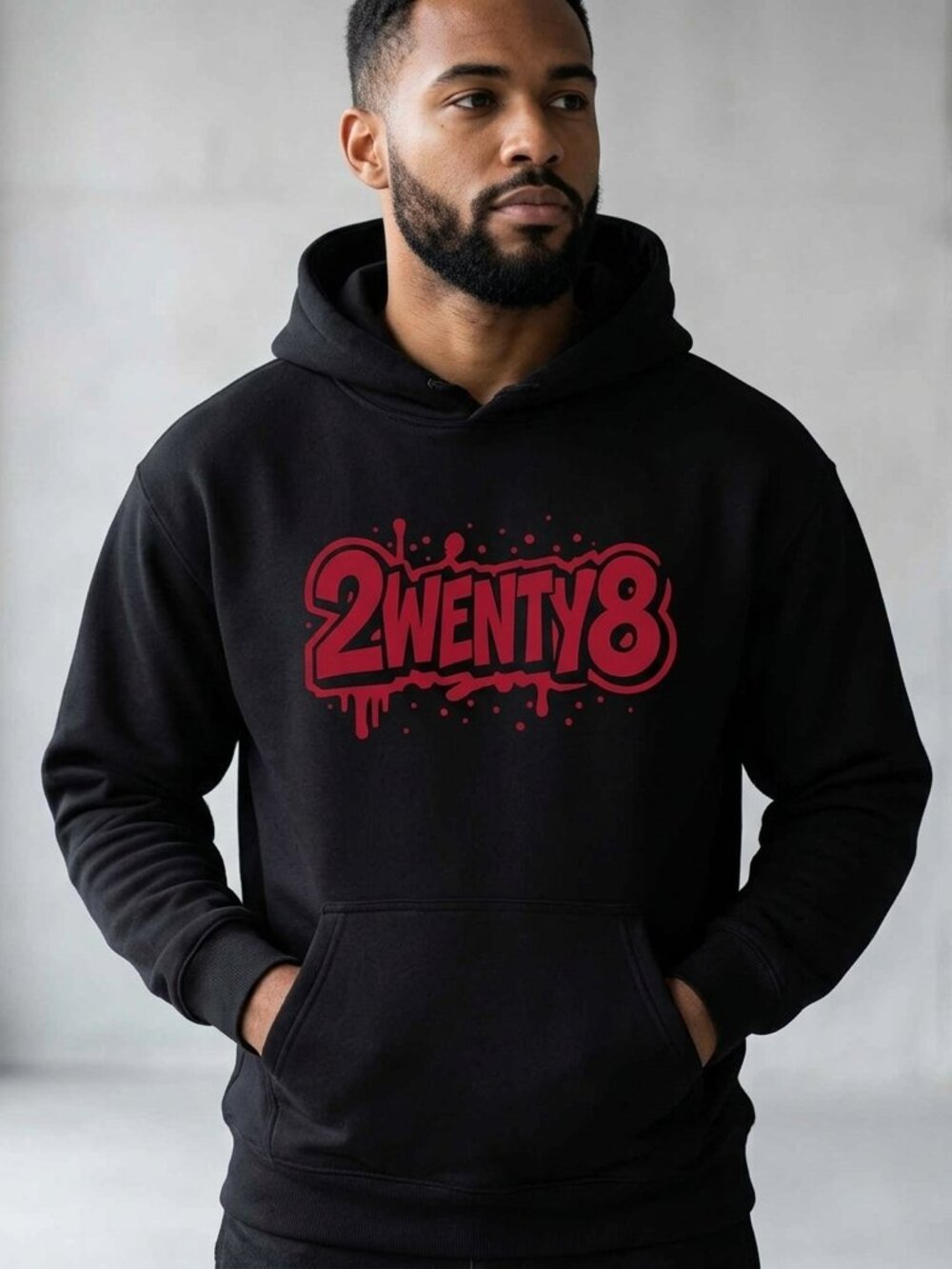 2wenty8 | Drip Graphic Hoodie